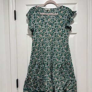Max Studio Green Floral Women’s Dress